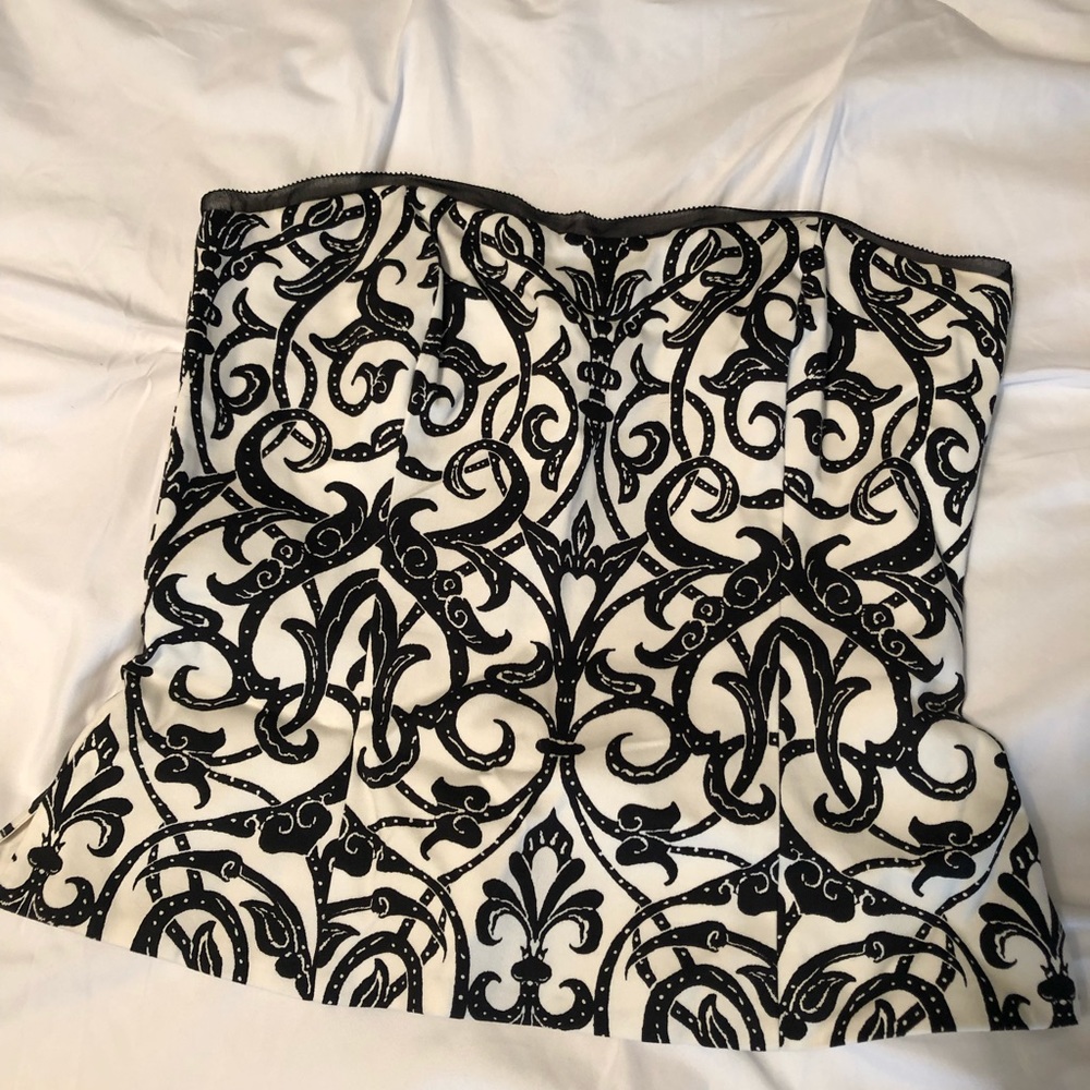 White House Black Market corset top